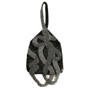 JAMIN PUECH evening bag sequin & beaded wristlet